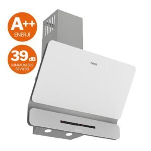 D081-SA Beyaz SilentArt Dual Davlumbaz